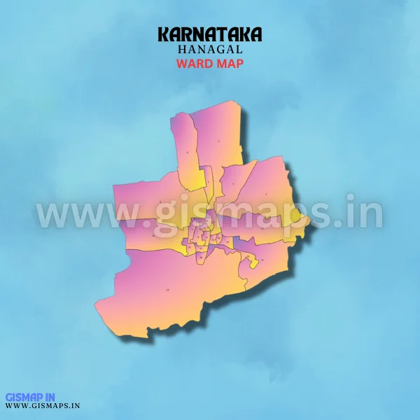 Hanagal Ward Map (Karnataka)